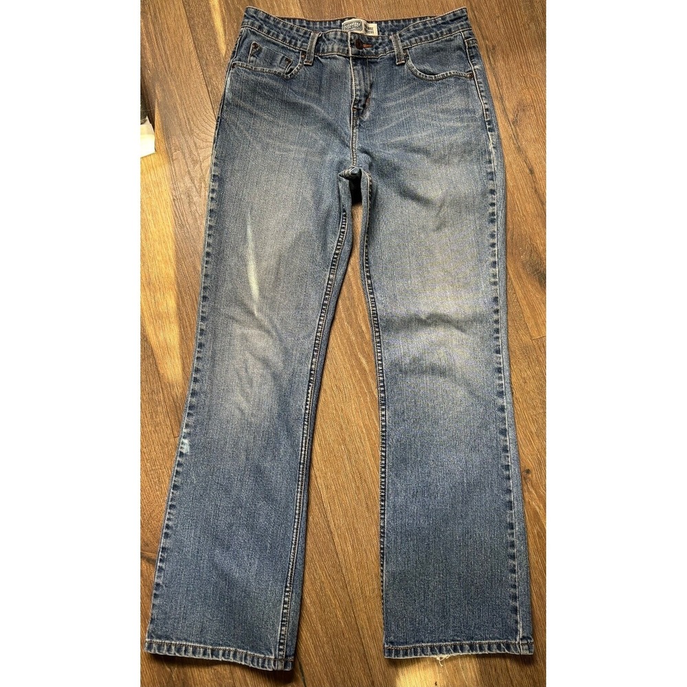 Levi's Jeans Misses Blue Signature Mid Rise Bootcut Tagged 8